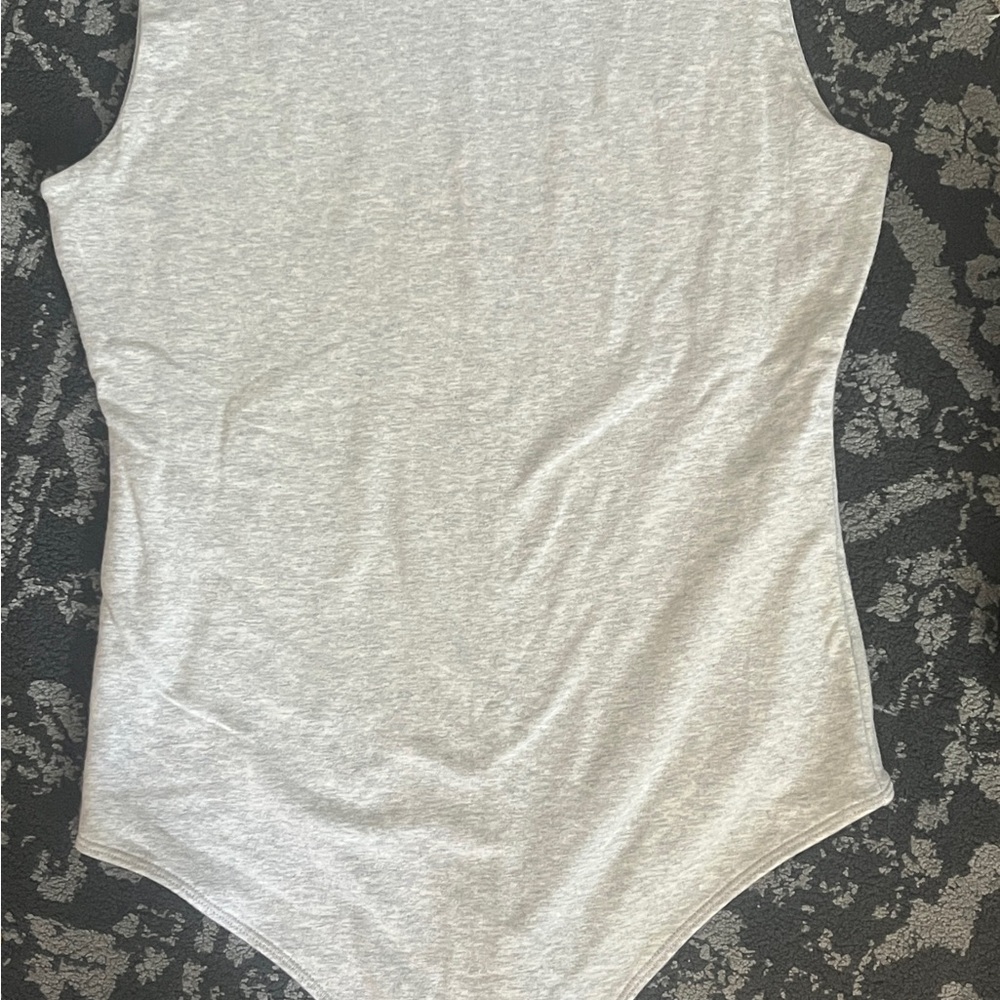 Gray Sleeveless Women's Top